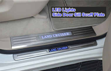 China TOYOTA Land Cruiser FJ200 2008 -2014 LED Licht Edelstahl Seitentürbank fournisseur