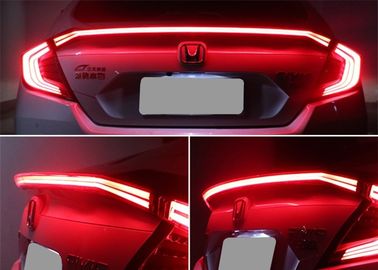 China Honda Neue Civic Limousine 2016 2018 Auto Sculpt Dach Spoiler, Led Licht Hinterflügel fournisseur