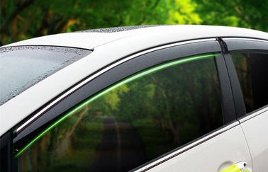 China Sun und Regen-Schutz-Auto-Fenster-Masken für KIA K3 2013 mit Edelstahl-Streifen fournisseur