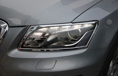 China Zusammengestellte ABS-Chrom-Scheinwerfer-Ränder Scheinwerfer-Linsen-Abdeckungen Audi Q5 2012 fournisseur