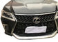Schwarze Lexus-Körper-Ausrüstungs-Verschönerung für LX570 2008 - 2015, Verbesserung zu LX570 2019 fournisseur