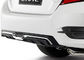 Ersatz-Selbstkörper-Ausrüstungen Honda neue bürgerliche 2016 2018 Diffusor-Kohlenstoff-Faser der hinteren Stoßstange fournisseur